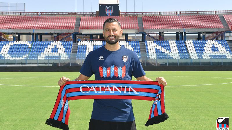 Massimo Coda al Catania