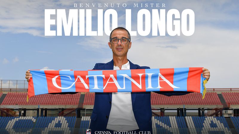 Emilio Longo è il nuovo allenatore del Catania