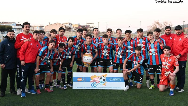 L’under 16 del Catania vince la Sicily Football Cup