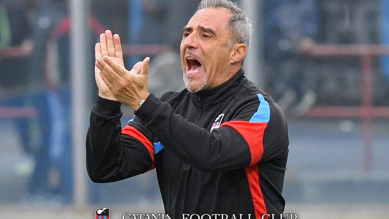 Domenico Toscano alla guida del Catania